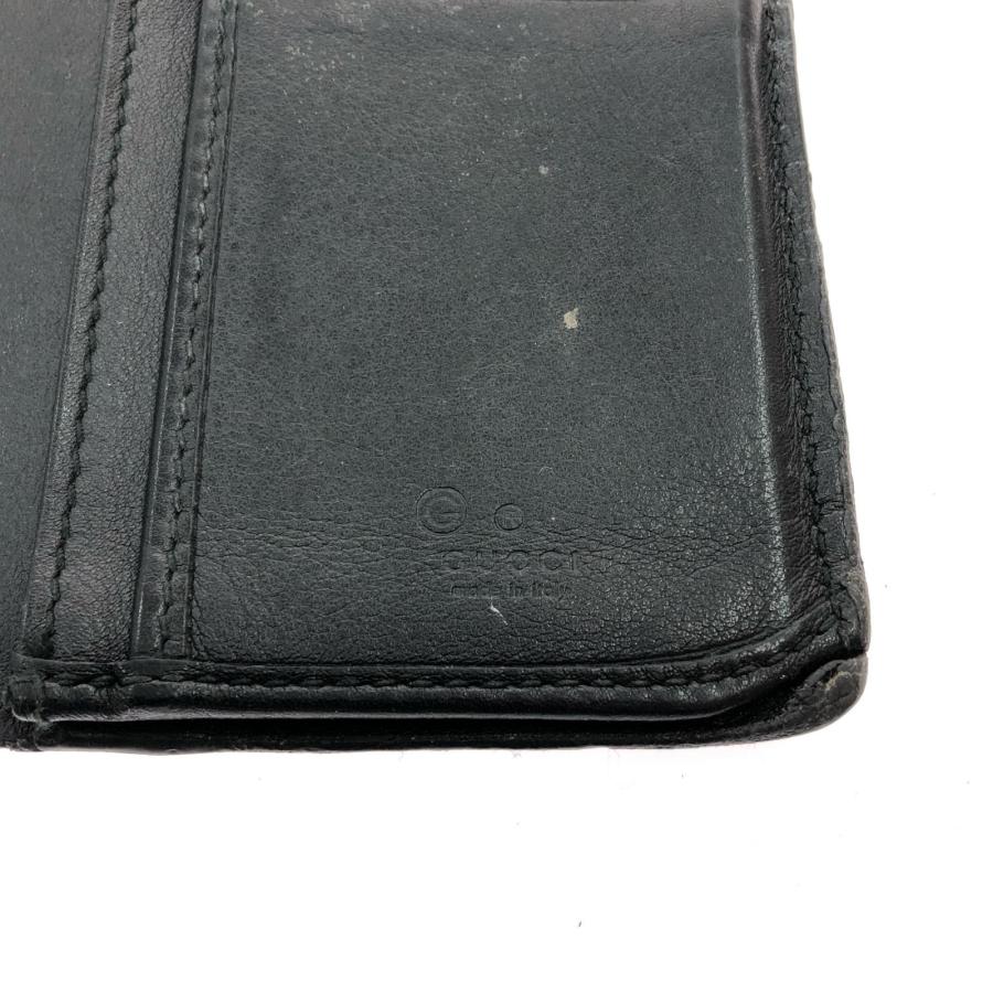 GUCCI（グッチ） メンズ 二つ折り長財布 マイクログッチシマ ロング