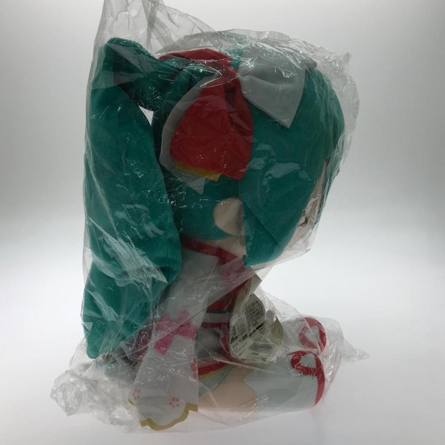 ヌイグルミ 初音ミク 招きミク ふわふわぬいぐるみ (LL) 未使用に近い_3