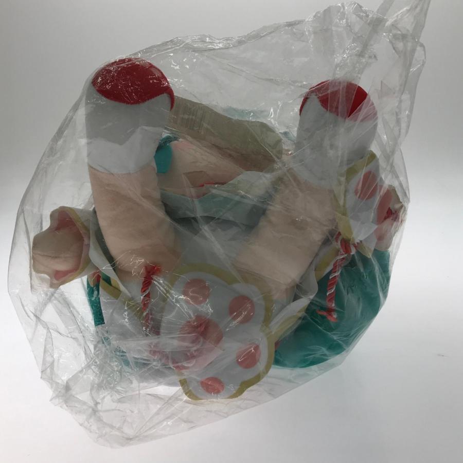 ヌイグルミ 初音ミク 招きミク ふわふわぬいぐるみ (LL) 未使用に近い_4