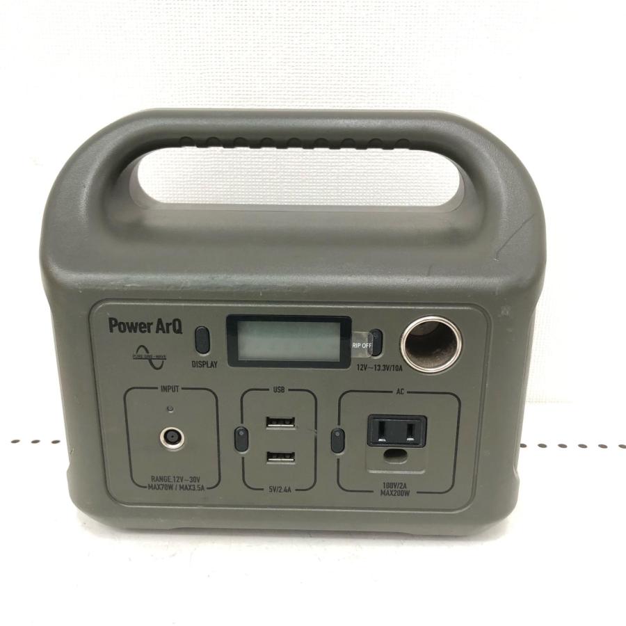 Smart Tap ポータブル電源 PowerArQ mini 346Wh  HTE032311A-OD オリーブ やや傷や汚れありの画像