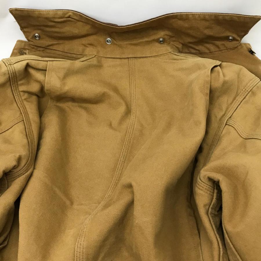 Carhartt カーハート ジャケット カバーオール ベージュ ブランド 程度B メンズ ダックジャケット ベージュ Carhartt（カーハート） ジャケット カバーオール ベージュ ブランド
