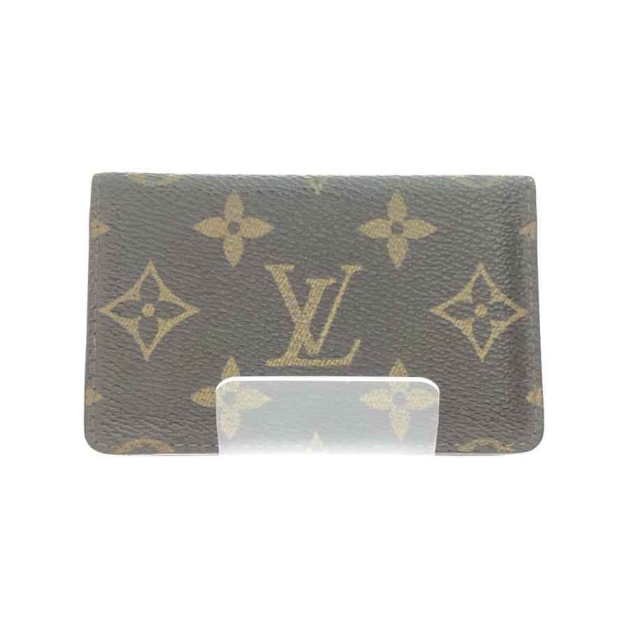 ルイ・ヴィトン モノグラム 縦型 カードケース M56362 LOUIS VUITTON（ルイ・ヴィトン） ユニセックス カードケース 名刺入れ