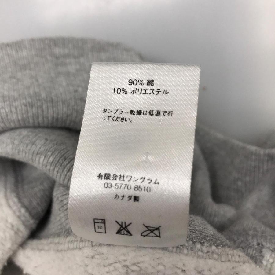 Supreme（シュプリーム） パーカー グレー ブランド SIZE S 襟ヨゴレ