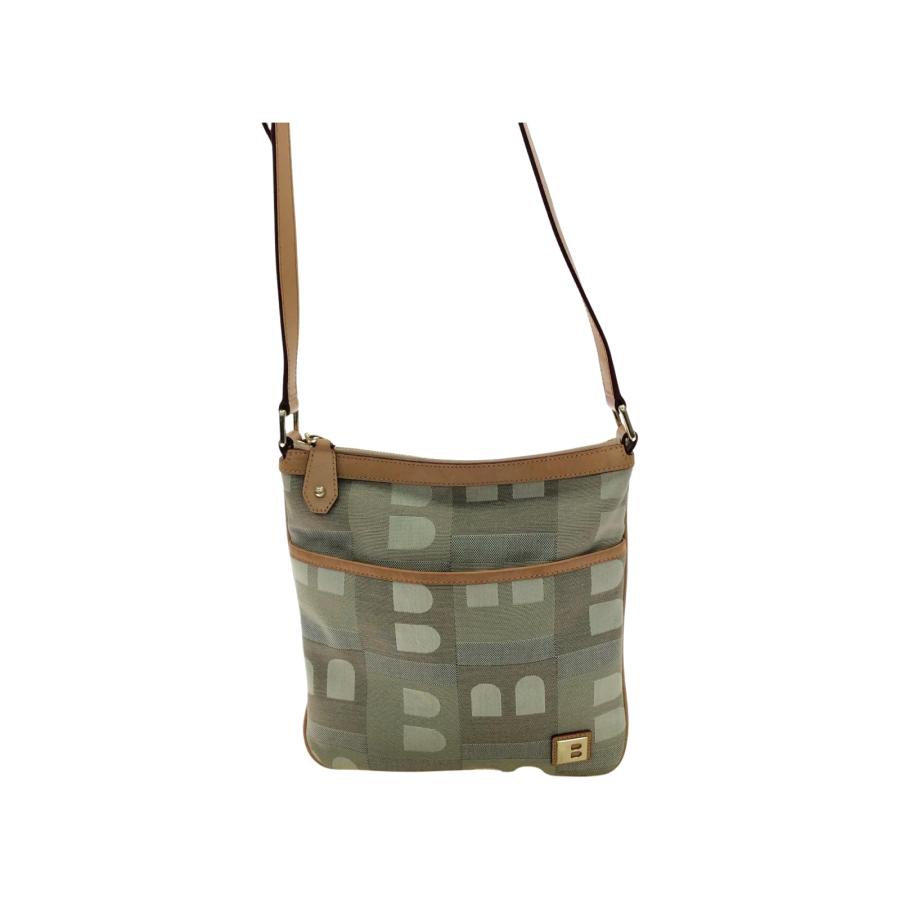BALLY バリー レディース ショルダーバッグ サコッシュ Bロゴ キャンバス×レザー BALLY バリー レディース ショルダーバッグ サコッシュ Bロゴ