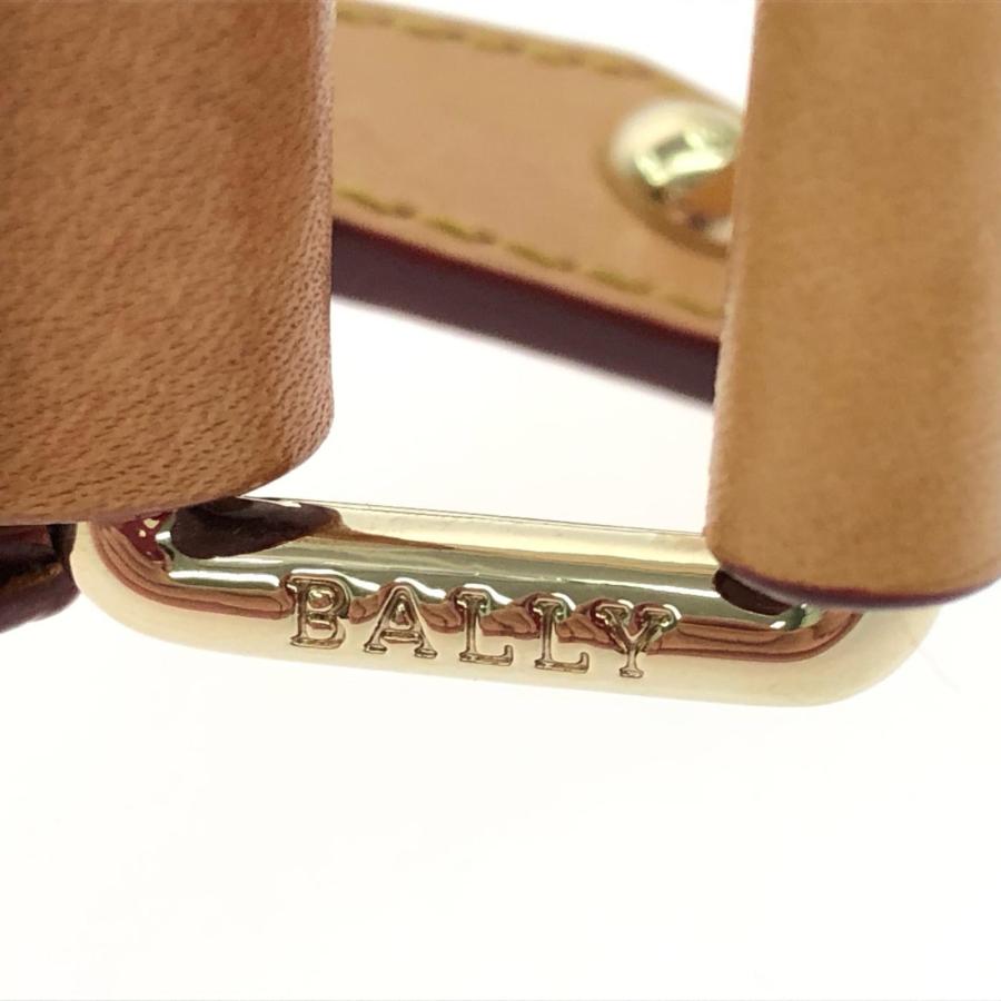 BALLY バリー レディース ショルダーバッグ サコッシュ Bロゴ キャンバス×レザー BALLY バリー レディース ショルダーバッグ サコッシュ Bロゴ