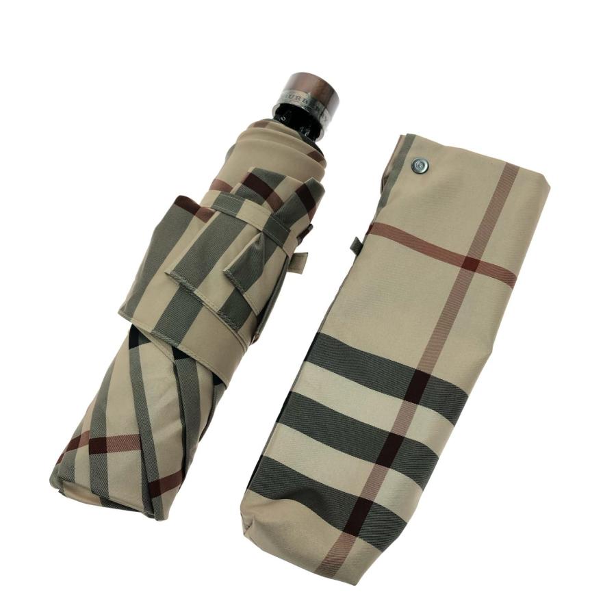 新品未使用❤️バーバリー❤️チェック柄❤️レディース 折りたたみ傘 BURBERRY（バーバリー） レディース 折りたたみ傘 チェック柄 目立った