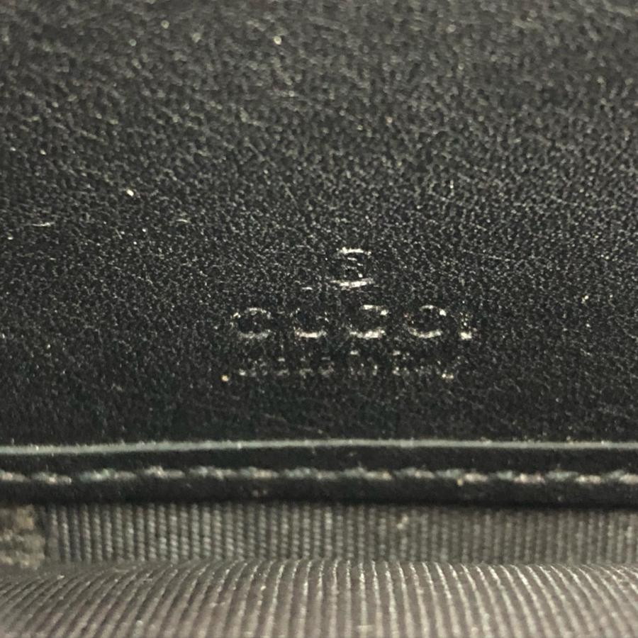 GUCCI（グッチ） メンズ 長財布 ラウンドファスナー レザー ミストラル