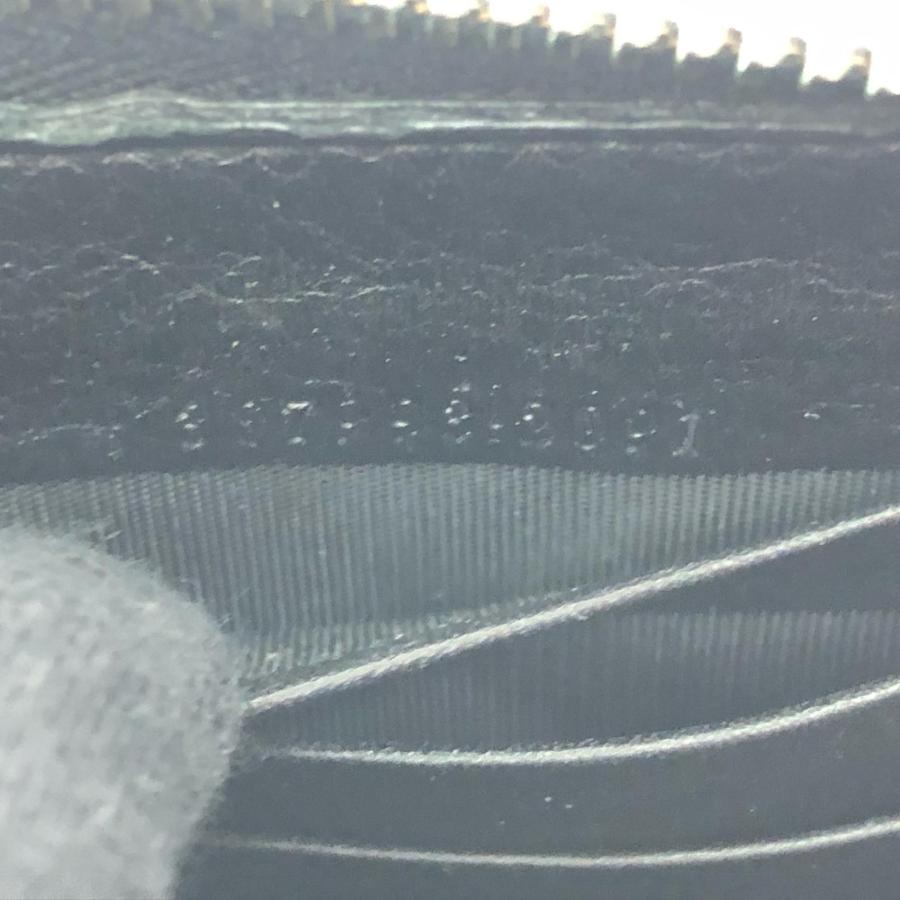 GUCCI（グッチ） メンズ 長財布 ラウンドファスナー レザー ミストラル