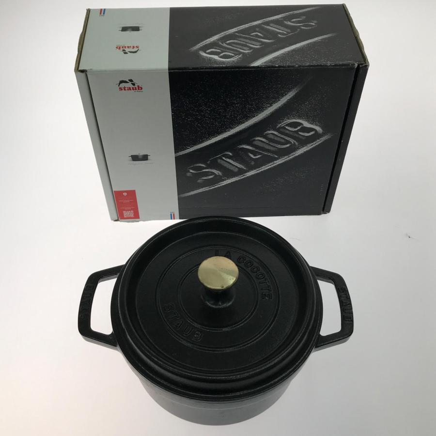 STAUB ストウブ キッチン雑貨 鍋 鉄鍋 目立った傷や汚れなし 