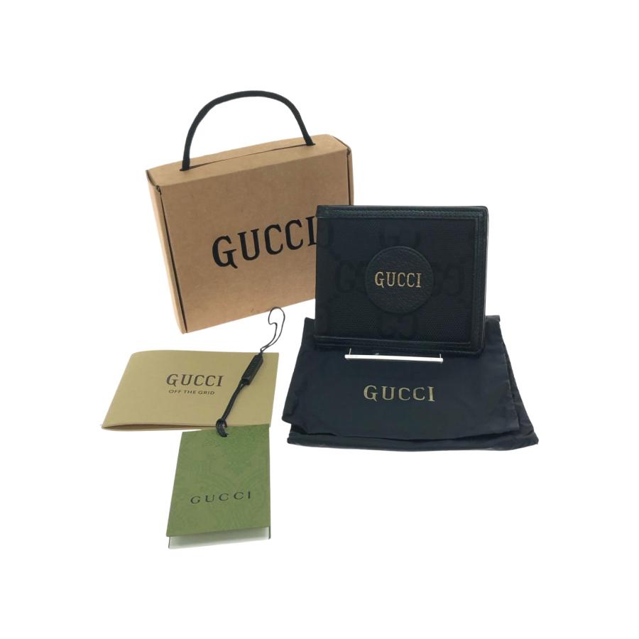 グッチdigレコード2枚ご購入800円割引価格 GUCCI（グッチ） メンズ 二つ折り財布 コンパクトウォレット オフ ザ