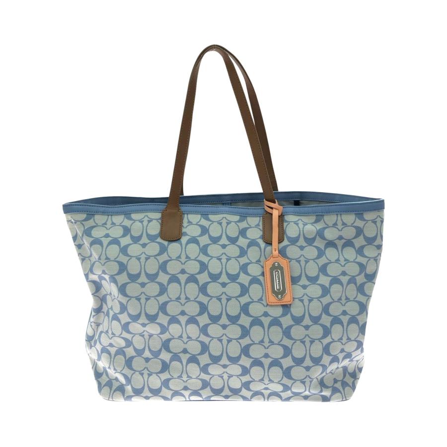 COACH（コーチ） レディース トートバッグ シグネチャー キャンバス 