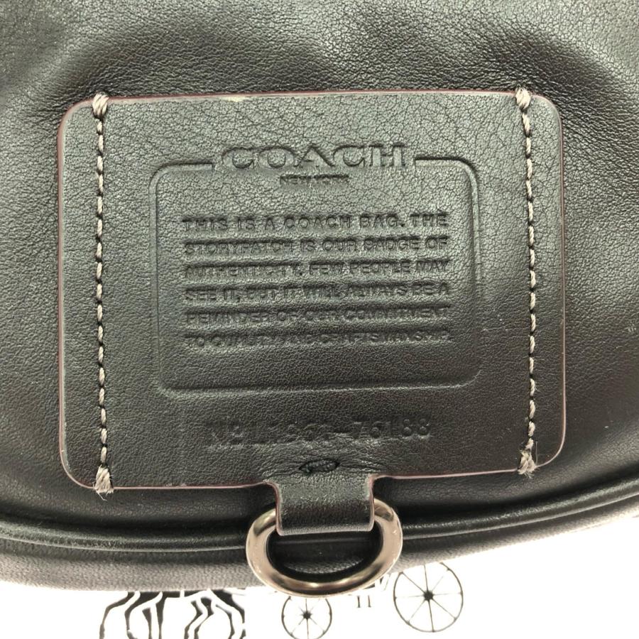 COACH（コーチ） メンズ アウトレット ボディバッグ レザー ウエスト