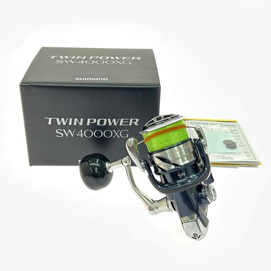 【未使用品】SHIMANO 21 TWIN POWER SW4000XG SHIMANO シマノ スピニングリール 21ツインパワーSW 4000XG 04221 やや