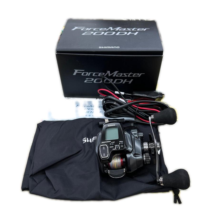 SHIMANO シマノ 電動リール 23フォースマスター200DH 04259 SHIMANO シマノ 電動リール 23フォースマスター200DH 04259 やや傷や