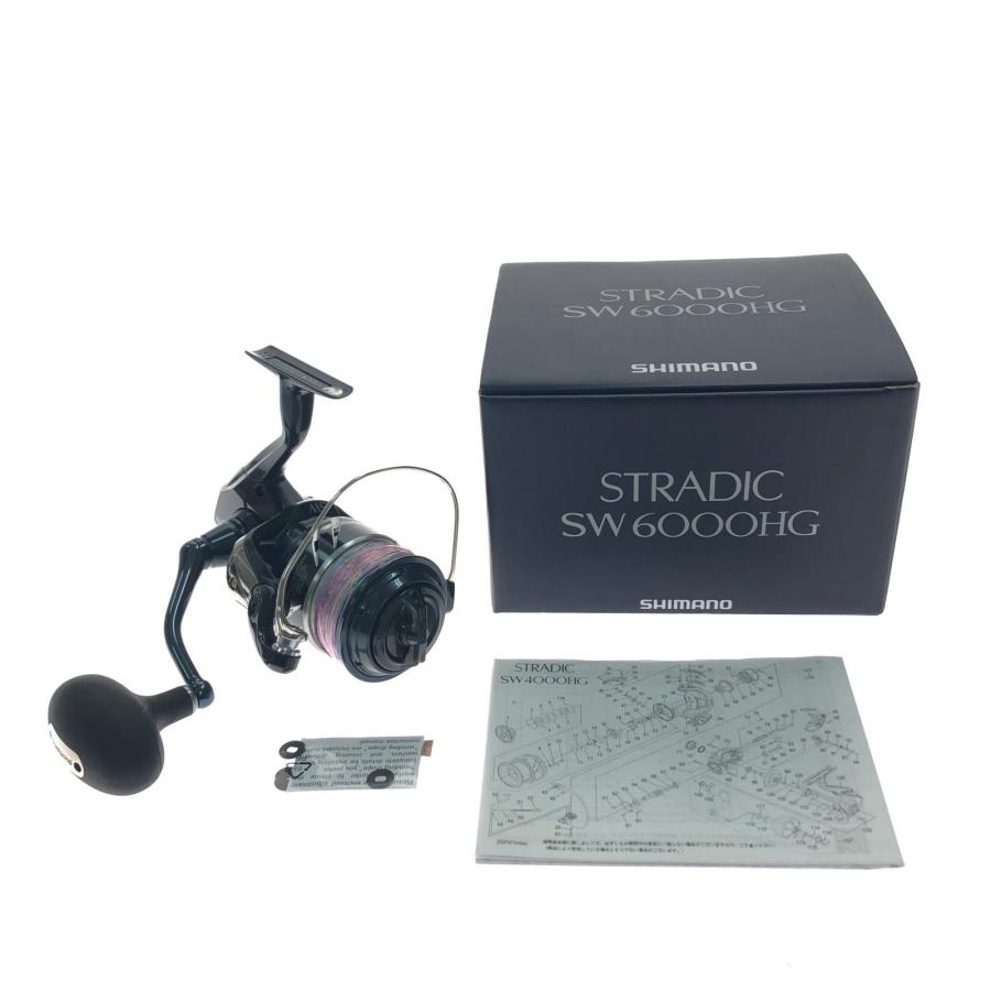 SHIMANO シマノ スピニングリール 24ストラディックSW 6000HG 047410