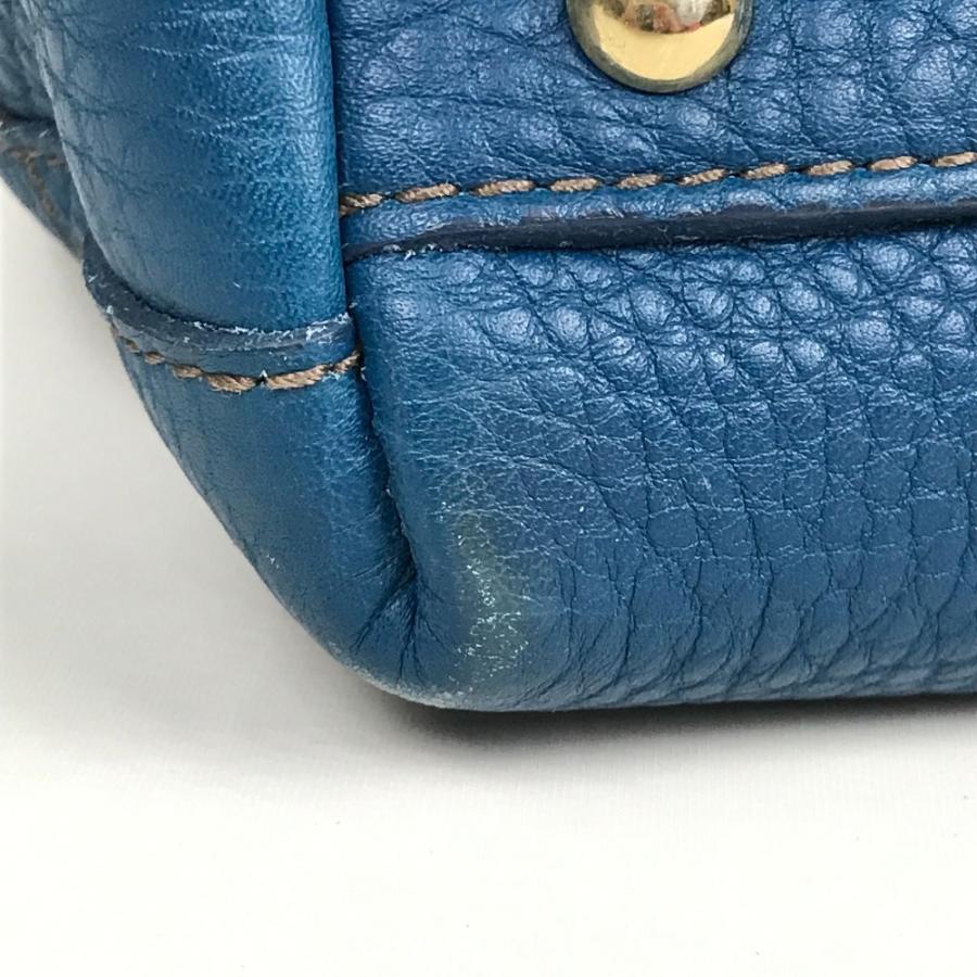 FURLA □□ フルラ パイパー F5795 ショルダーハンドバッグ ブルー 