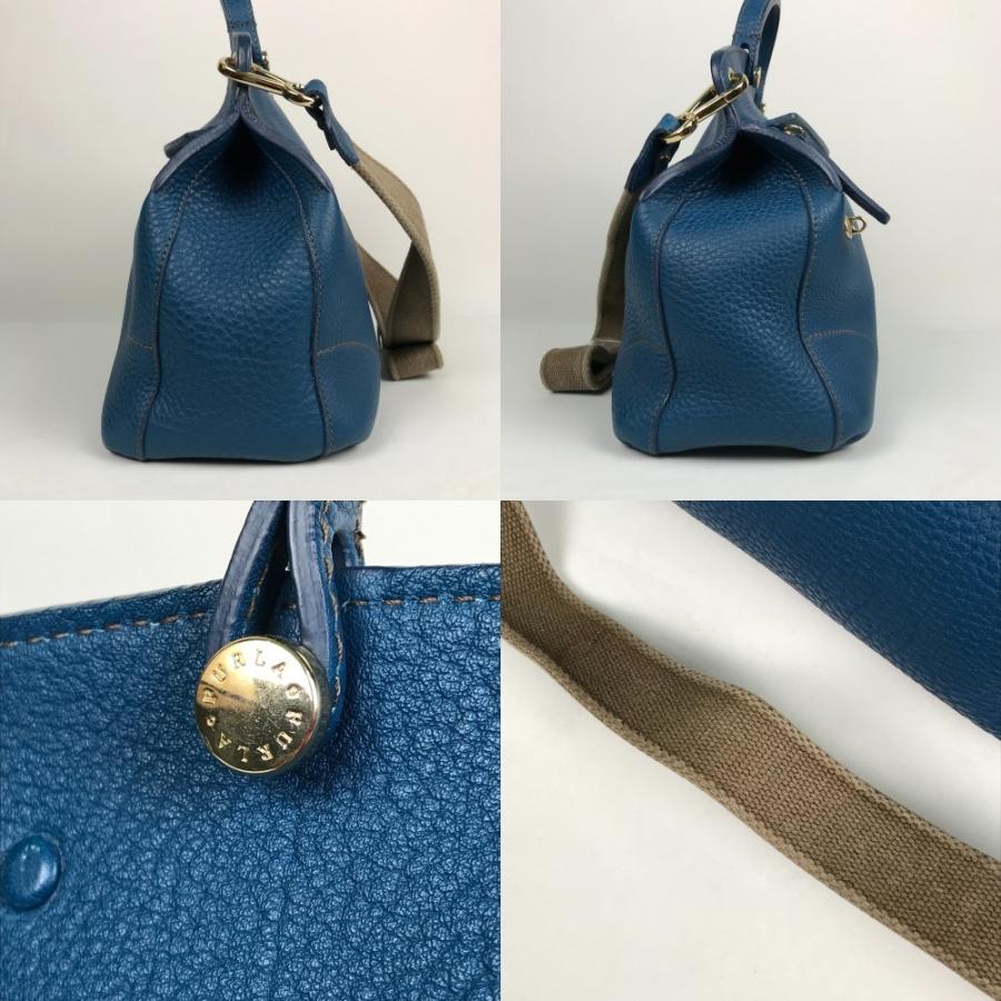 FURLA □□ フルラ パイパー F5795 ショルダーハンドバッグ ブルー 