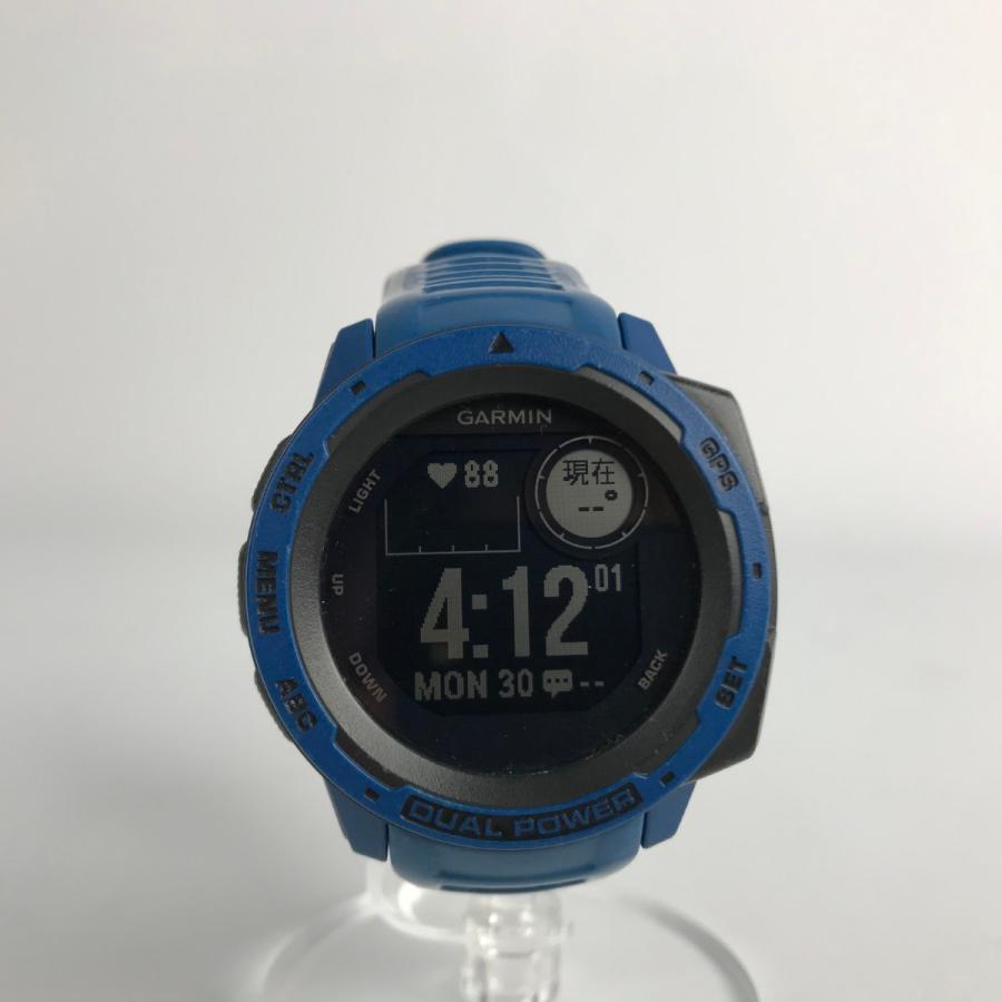GARMIN タフネスGPSウォッチ INSTINCT DUAL POWER 箱・取説付 010