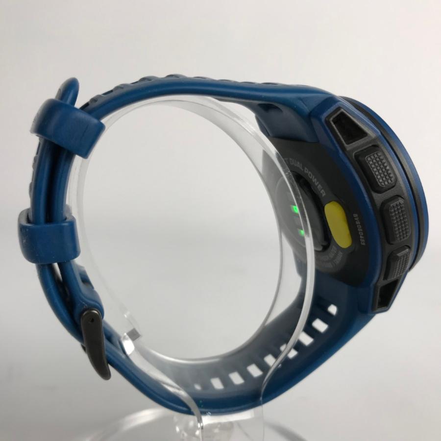 GARMIN タフネスGPSウォッチ INSTINCT DUAL POWER 箱・取説付 010-02293-35 ブルー GARMIN タフネスGPSウォッチ INSTINCT DUAL POWER 箱・取説付 010