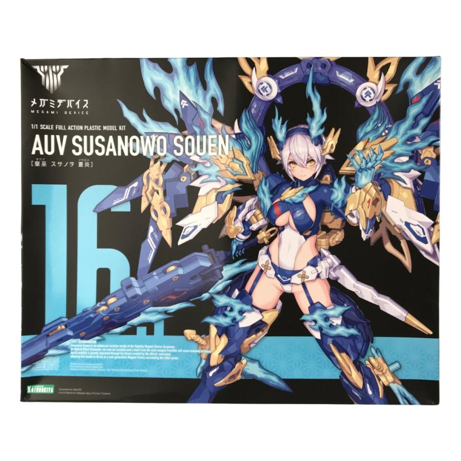 フィギュア、神話シリーズ、、スサノオ □□ プラモデル 皇巫 スサノヲ 蒼炎 メガミデバイス オーブ・スサノオ