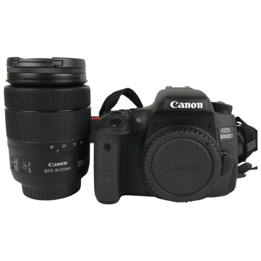 □□ CANON キャノン 一眼レフ レンズ付 EOS8000D レンズEF-S 18-135mm 