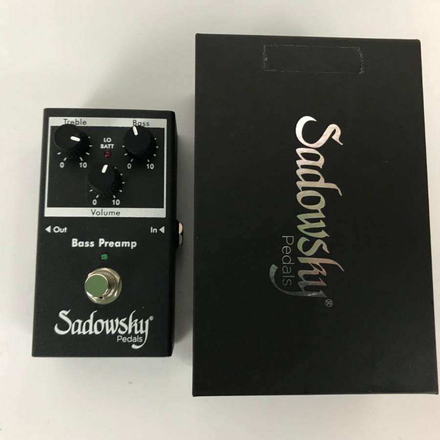 □□ Sadowsky サドウスキー エフェクター 箱付 V2 Bass Preamp SBP-2
