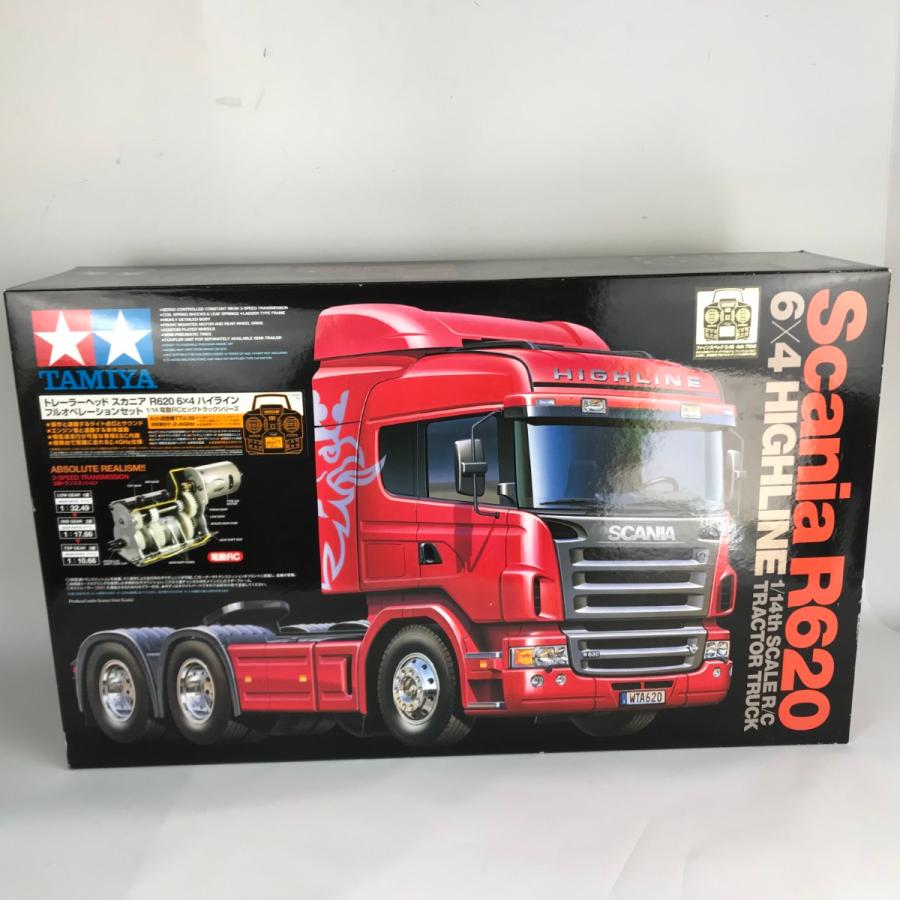 1/14 タミヤ スカニア フルオペレーション R620 ハイライン 送料込み □□ TAMIYA タミヤ 1/14 スカニア R620 ハイライン フル