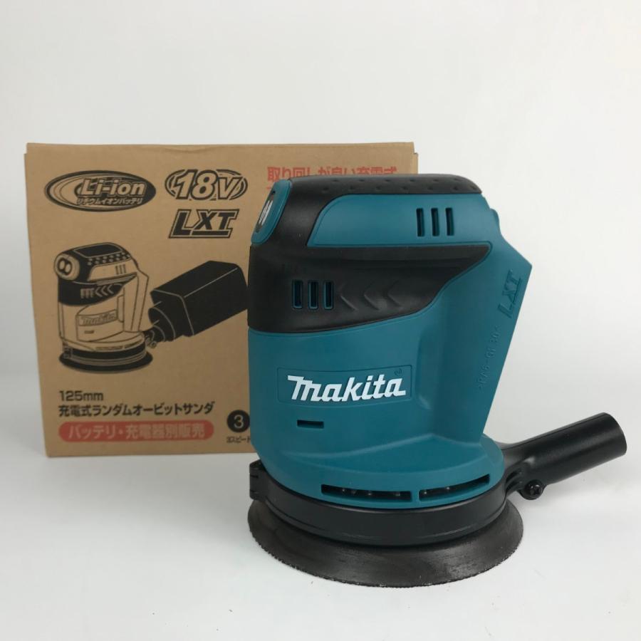 □□ MAKITA マキタ 充電式ランダムオービットサンダ 18V 125mm