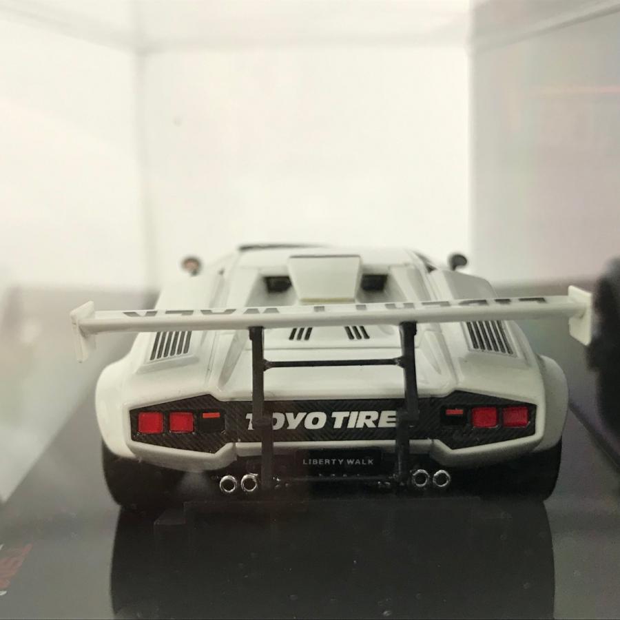 LB-WORKS TSM MODEL 1/43 ランボルギーニ カウンタック 2024 東京オートサロン ホワイト 目立った傷や汚れなしの画像
