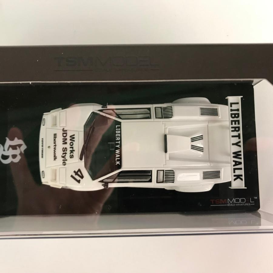 LB-WORKS TSM MODEL 1/43 ランボルギーニ カウンタック 2024 東京オートサロン ホワイト 目立った傷や汚れなしの画像
