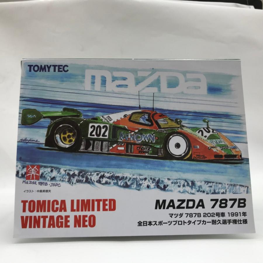 TOMYTEC MAZDA 787B 202号車 ミニカー 1991年 Tomica Limited Vintage