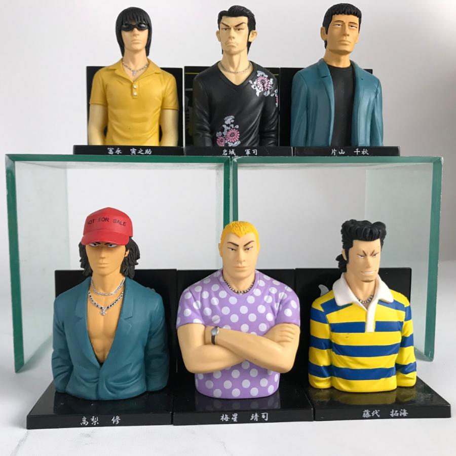 □□ クローズ×WORST 胸像フィギュアまとめ デ・ニーロ/九能龍信/坊屋