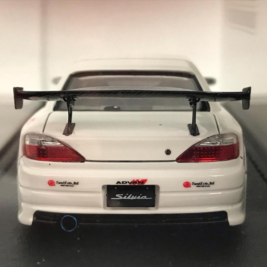 イグニッションモデル 1/43 VERTEX S15 シルビア White With Engine