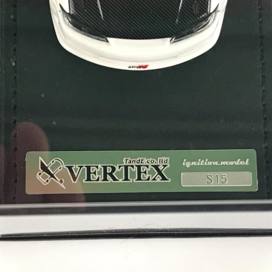 イグニッションモデル 1/43 VERTEX S15 シルビア White With Engine