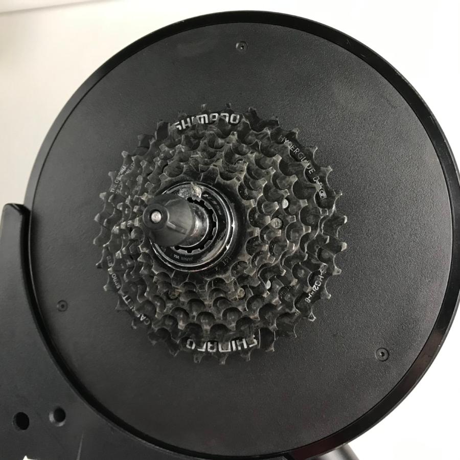 ■■ xplova/エクスプローバ NOZA one トレーニング 乾電池式バイクトレーナー SHIMANOスプロケット付 キズ有 やや傷や汚れありの画像