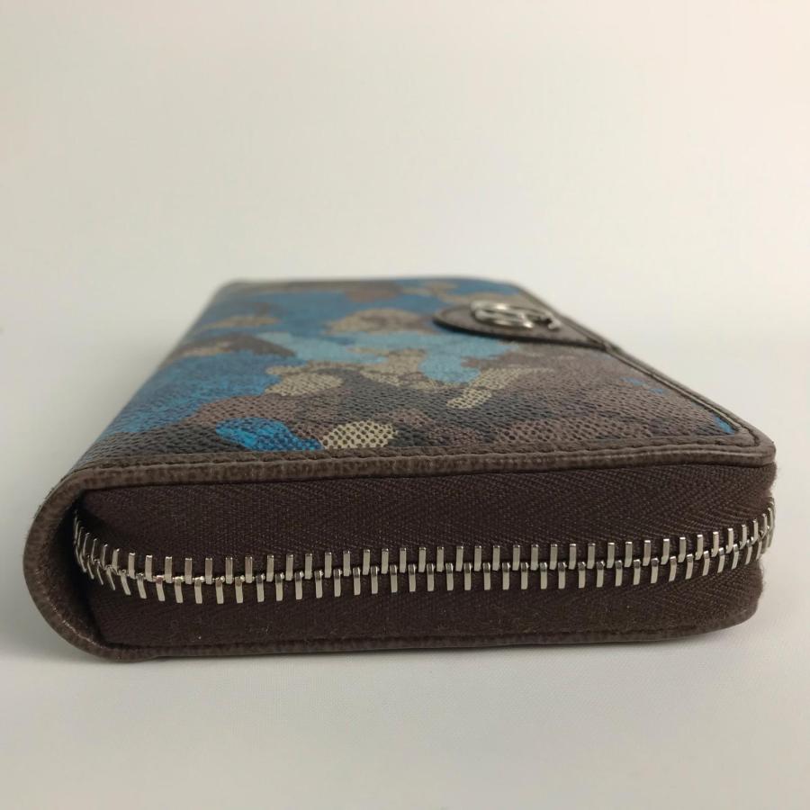 美品✨ GUCCI グッチ 長財布 GGキャンバス ラウンドジップ ターコイズ GUCCI（グッチ） 長財布 ジップアラウンドウォレット GGスプリーム