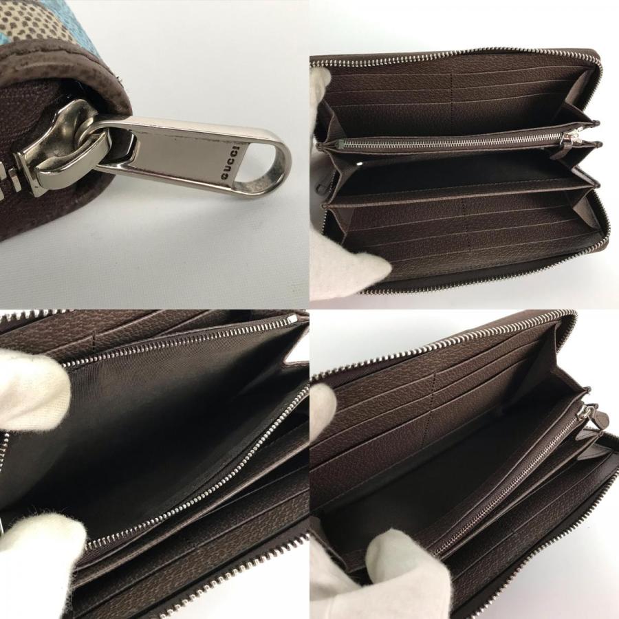 GUCCI（グッチ） 長財布 ジップアラウンドウォレット GGスプリーム
