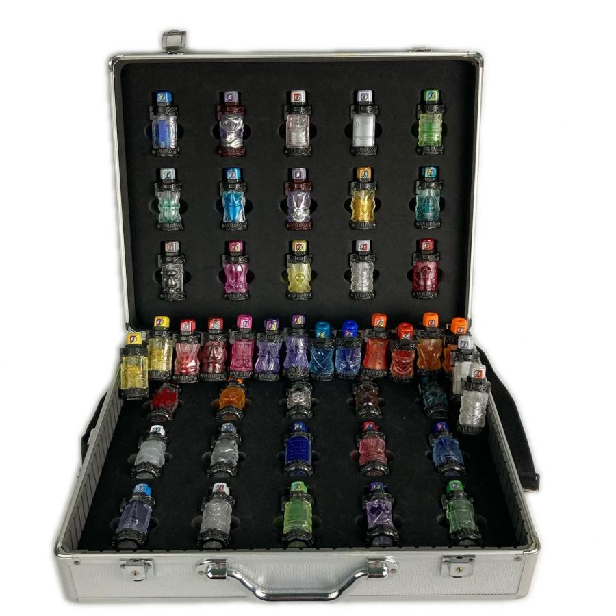 仮面ライダービルド フルボトル45個 アタッシュケースセット やや傷や