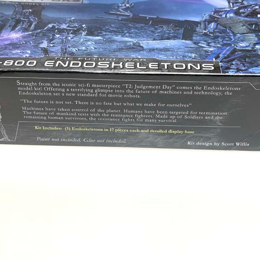 ●● ペガサス プラモデル   ターミネーター2 T-800 エンドスケルトン 目立った傷や汚れなしの画像