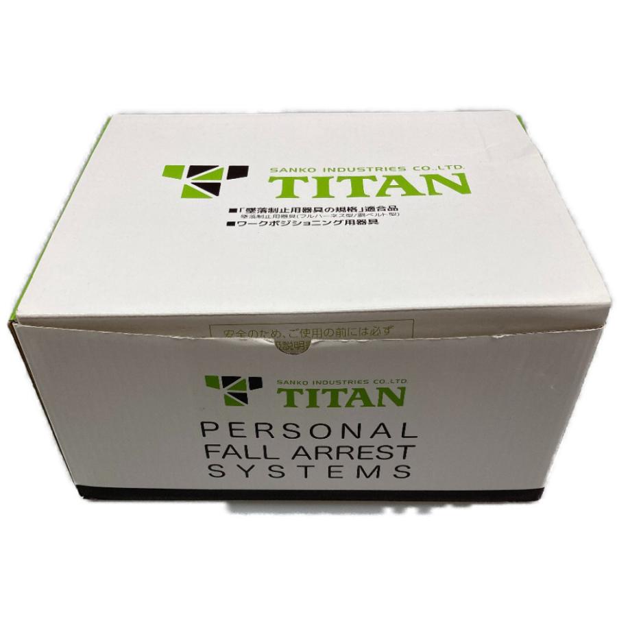 ●● TITAN フルハーネス型安全帯 HL-ZCW型 PAHN-10A-SI-H007-L 未使用に近い - 1