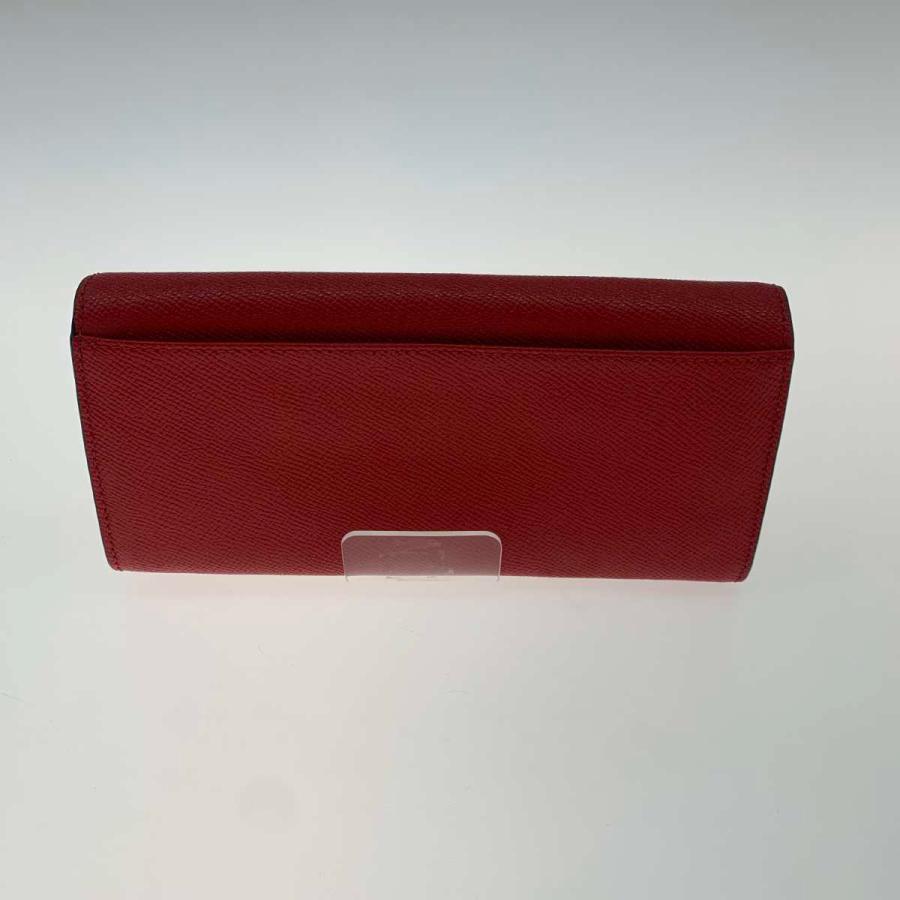 COACH（コーチ） ○○ 長財布 F54009 レッド やや傷や汚れあり 
