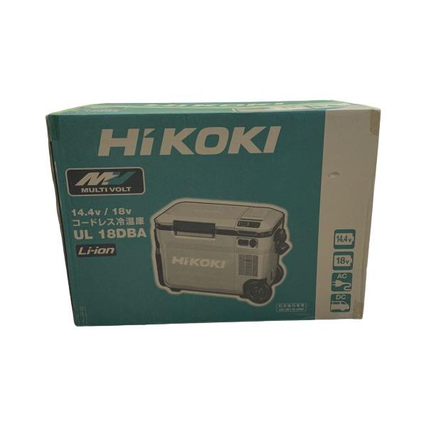 ○○ HiKOKI ハイコーキ コードレス冷温庫 UL18DBA 未使用に近い 