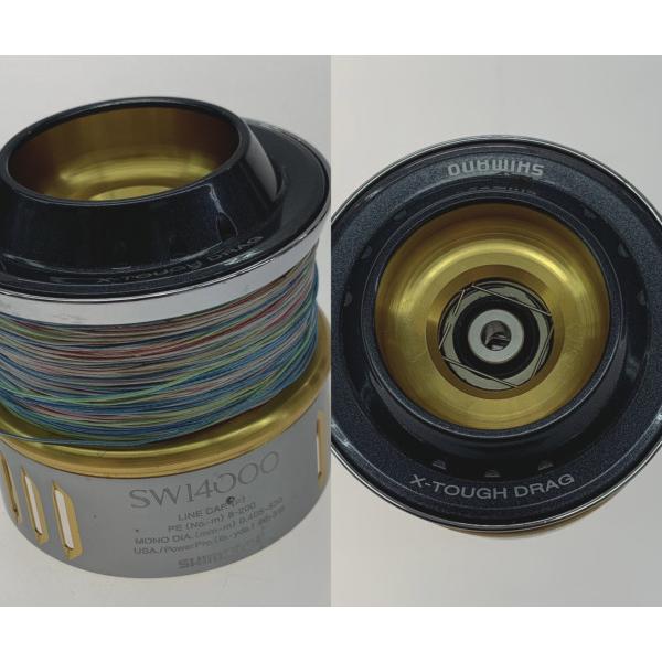 ○○ SHIMANO シマノ スピニングリール 15ツインパワーSW14000XG ○○ SHIMANO シマノ スピニングリール 15ツインパワーSW14000XG