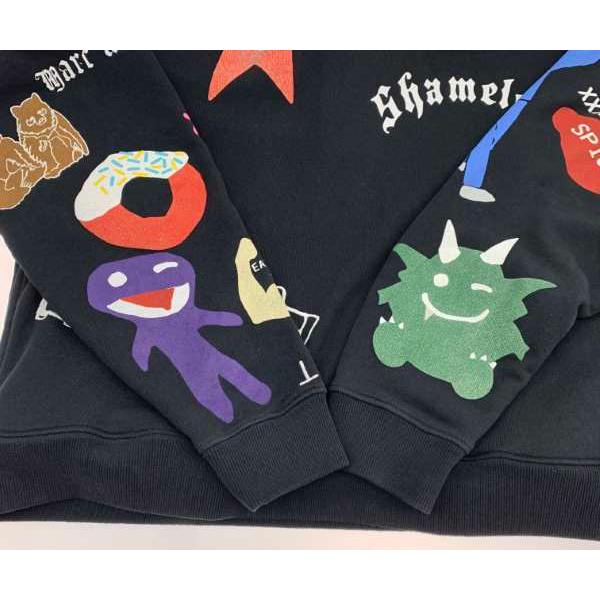 ●●CACTUS PLANT FLEA MARKET X MARC JACOBS パーカー ブラック ○○ CACTUS PLANT FLEA MARKET X MARC JACOBS パーカー ブラック やや