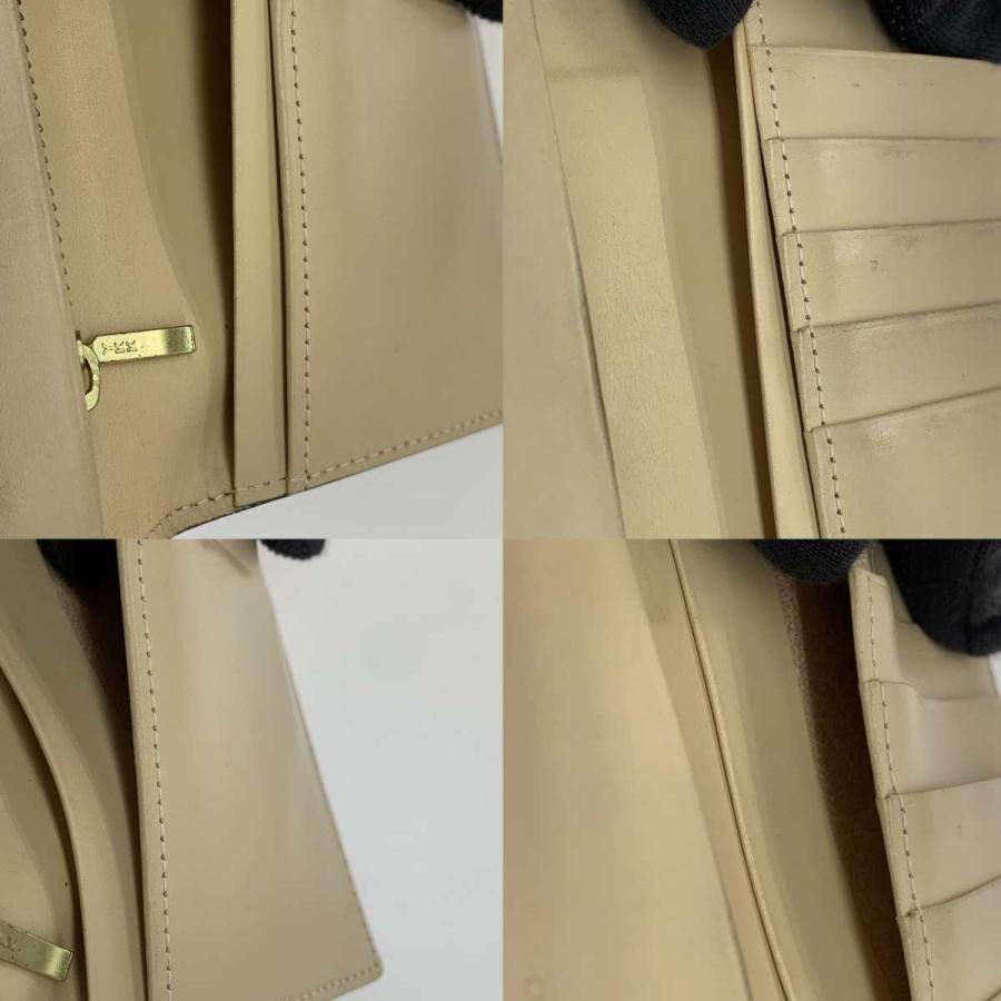 極美品✨COCOMEISTER ココマイスター 長財布 二つ折り財布　ブラウン ○○ COCOMEISTER ココマイスター 2つ折り長財布 ブラウン 傷や汚れ