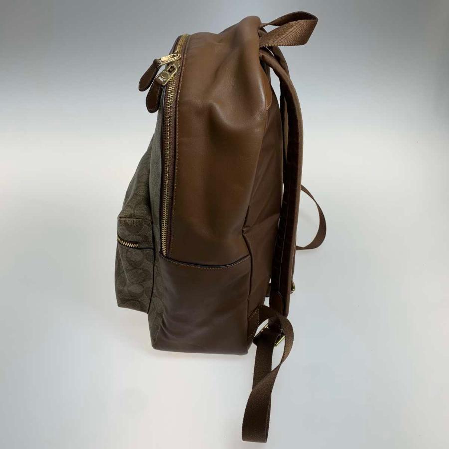 【新品未使用】 COACH チャーリー リュックサック ブラウン F58314 楽天市場】【最終処分セール】【中古】COACH （コーチ） シグネチャー