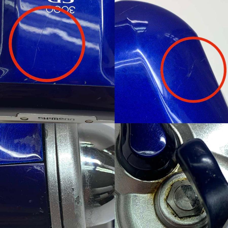 ●● SHIMANO シマノ  電動リール 電動丸 3000SP 動作未チェック品 本体のみ RG173 傷や汚れありの画像