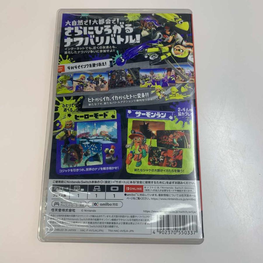 ○○ Nintendo SWITCH ゲーム スプラトゥーン3 目立った傷や汚れ