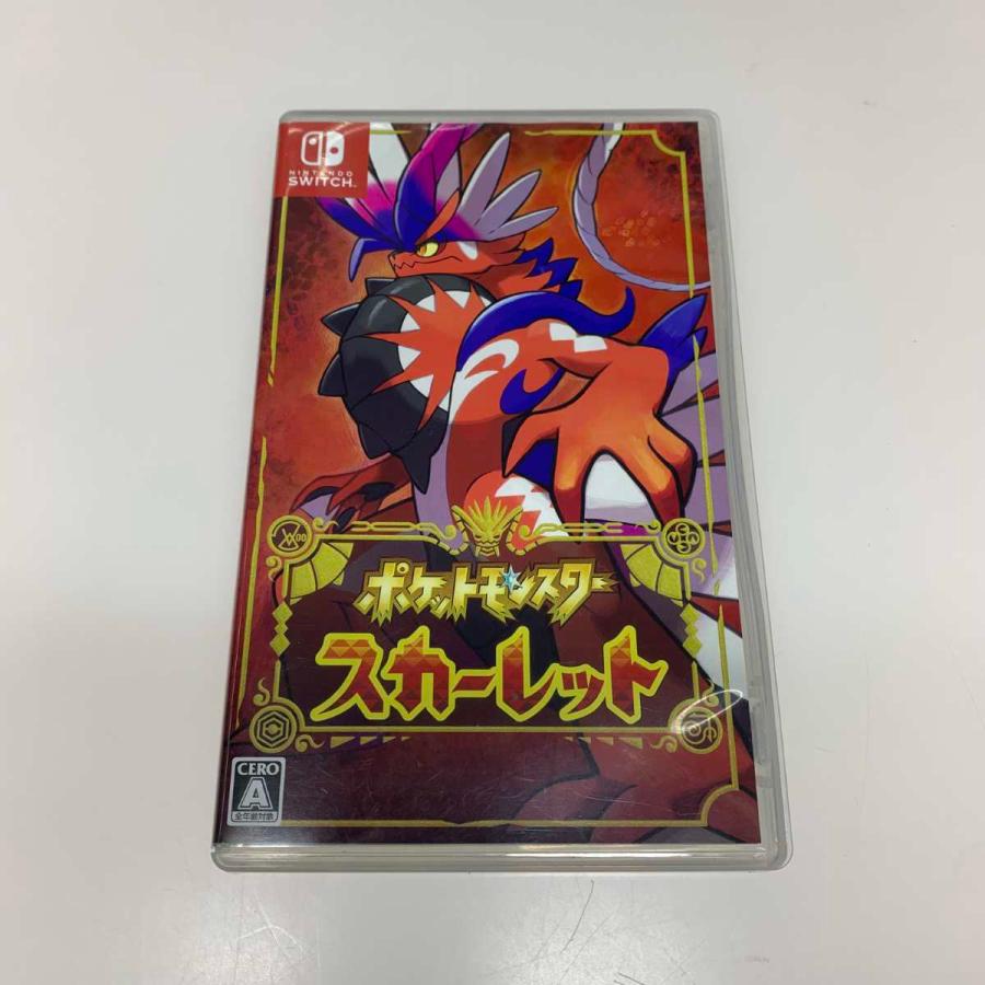 ○○ Nintendo Switch ソフト ポケットモンスター スカーレット やや傷