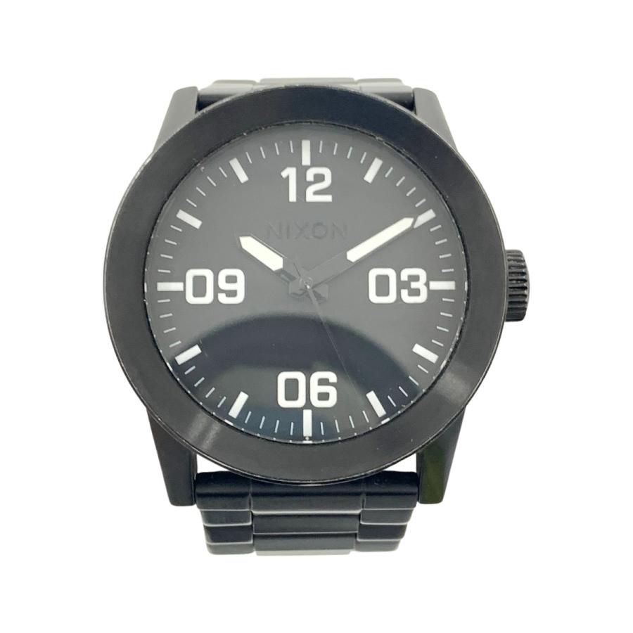 NIXON（ニクソン） 〇〇 THE PRIVATE クォーツ 腕時計 ブラック 現状